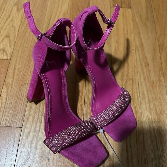 Marc Fisher | ANGELO ANKLE STRAP HEELED SANDAL - Picture 6 of 8